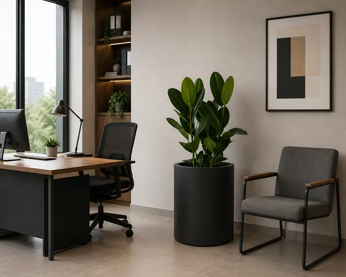 Short Rounded maceta decorativa Innovarte